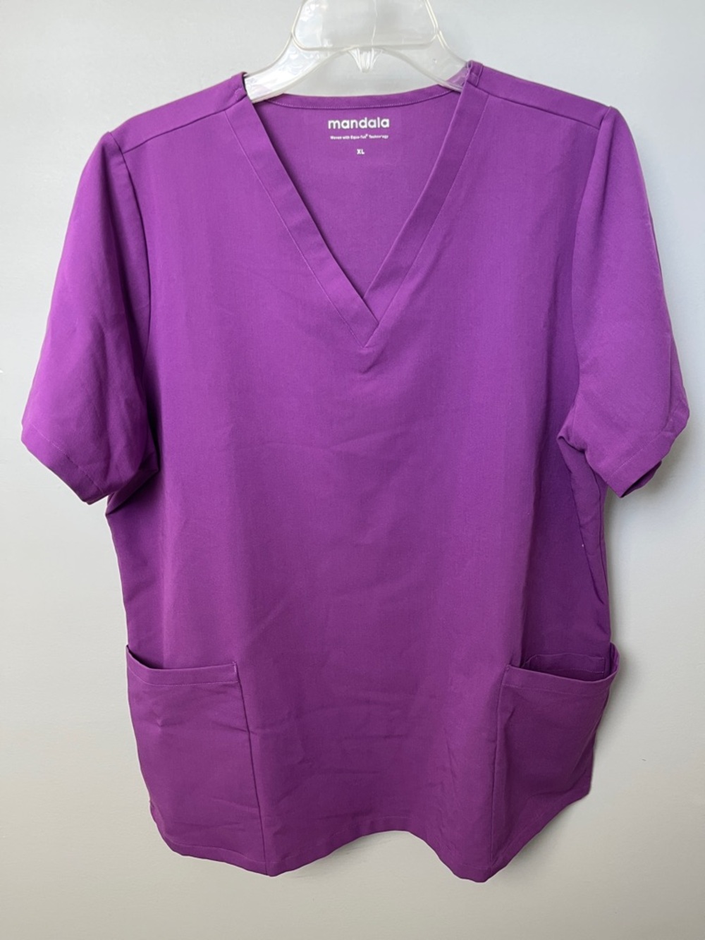 Mandala Purple Scrub Set